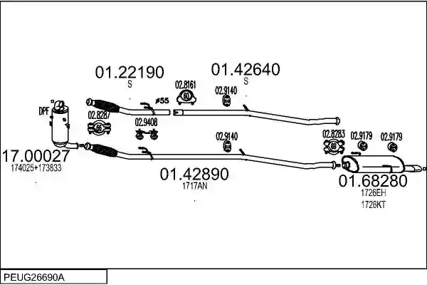 MTS PEUG26690A018106