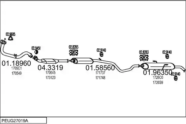 MTS PEUG27019A003745