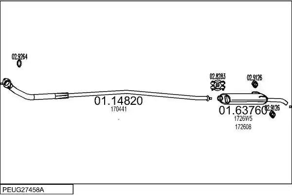 MTS PEUG27458A002295