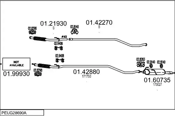 MTS PEUG28690A016270