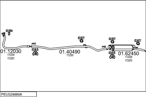 MTS PEUG28860A002344