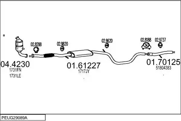 MTS PEUG29089A031526