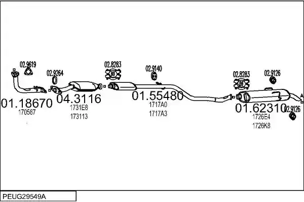 MTS PEUG29549A002466