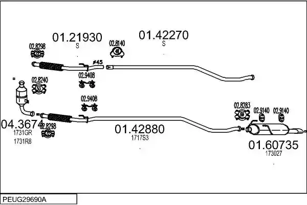 MTS PEUG29690A016270