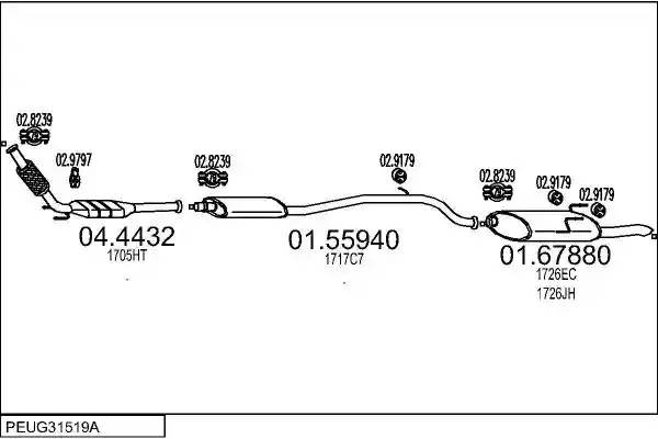 MTS PEUG31519A009982
