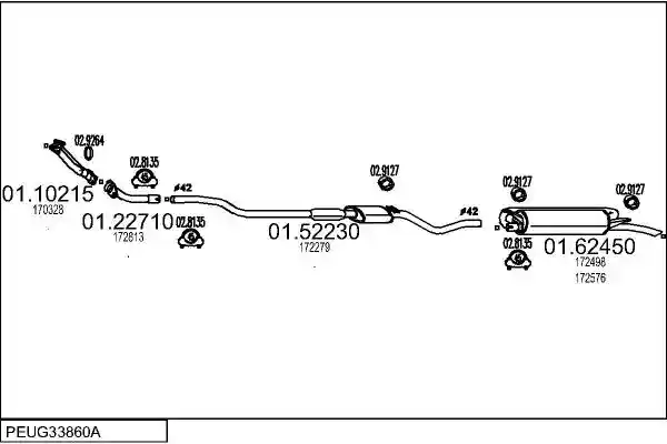 MTS PEUG33860A002341