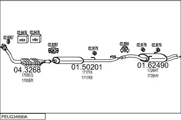 MTS PEUG34690A015116