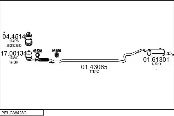 MTS PEUG35428C119927