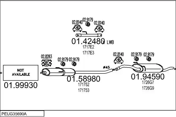 MTS PEUG35690A005581