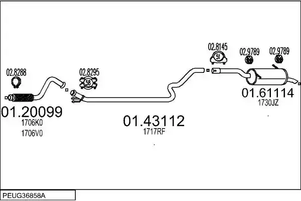 MTS PEUG36858A113673