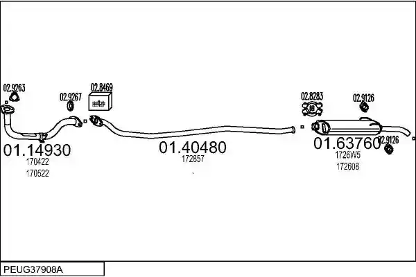 MTS PEUG37908A132718