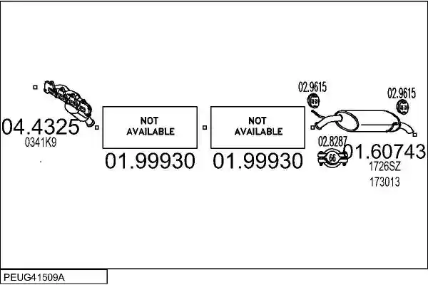 MTS PEUG41509A018994