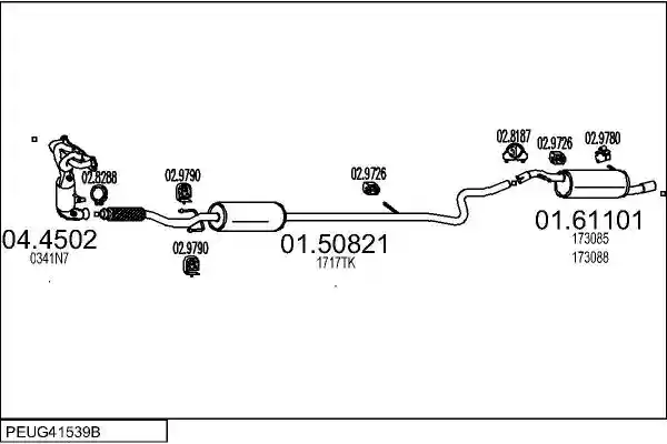 MTS PEUG41539B022681
