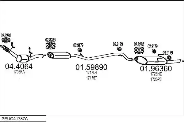 MTS PEUG41787A132645