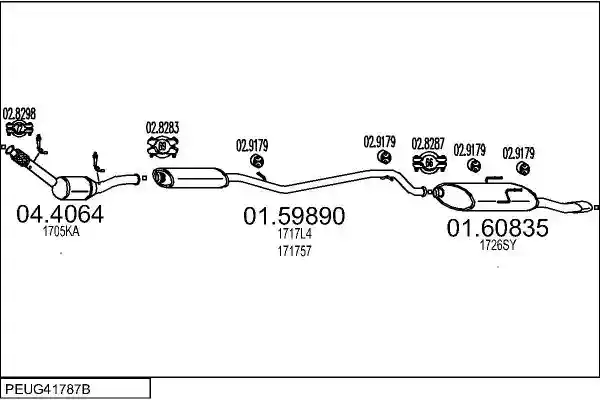 MTS PEUG41787B132645