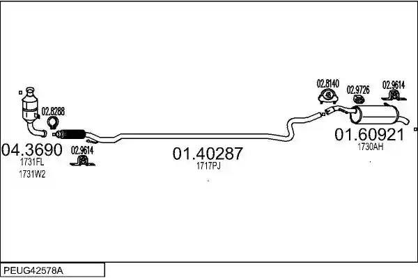 MTS PEUG42578A019354