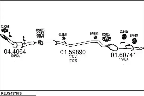 MTS PEUG43787B132640