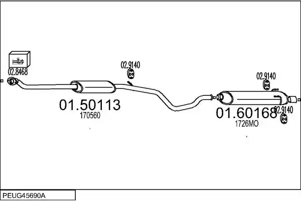 MTS PEUG45690A012483