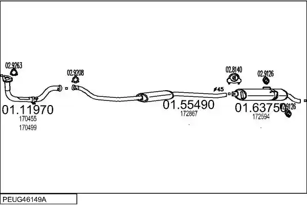 MTS PEUG46149A008584