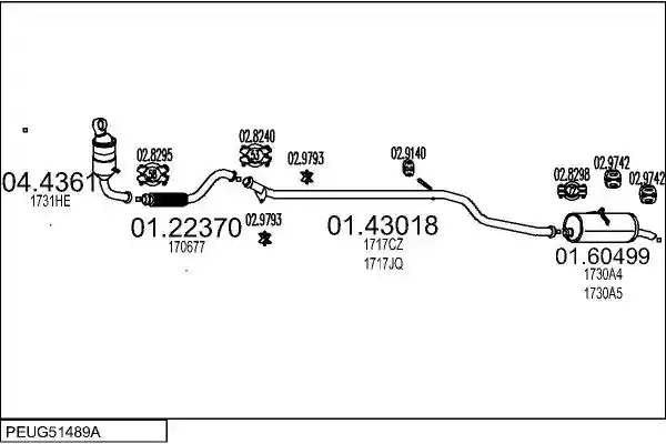 MTS PEUG51489A019518