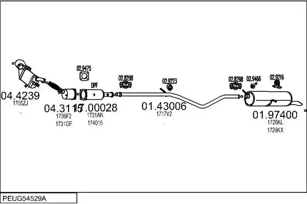 MTS PEUG54529A017843