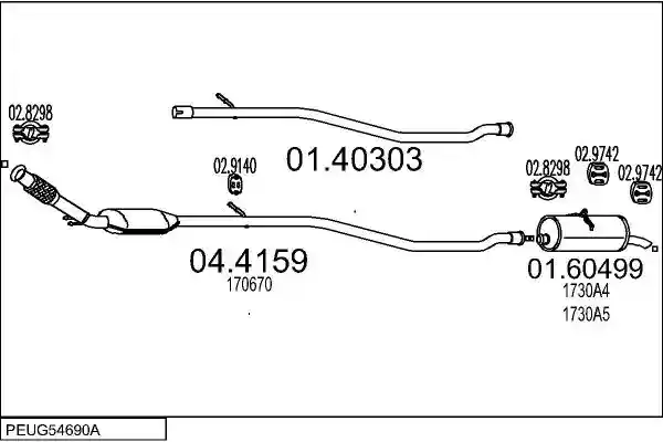 MTS PEUG54690A014766