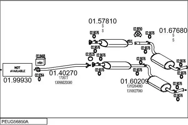 MTS PEUG56850A011084