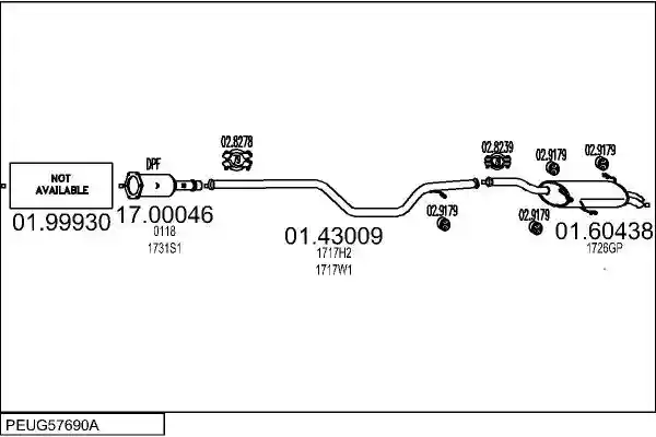 MTS PEUG57690A018268