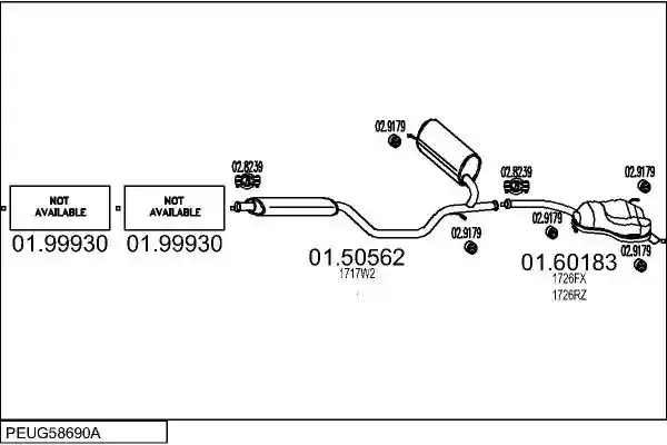 MTS PEUG58690A019002