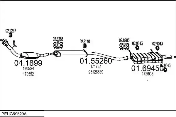 MTS PEUG59529A003732
