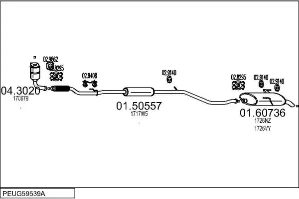 MTS PEUG59539A017746