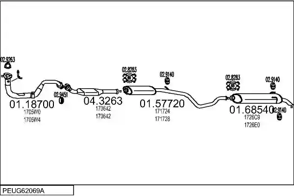 MTS PEUG62069A002482