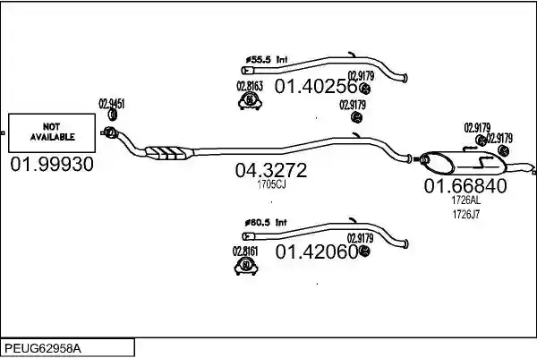 MTS PEUG62958A031659