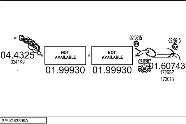MTS PEUG63509A018998