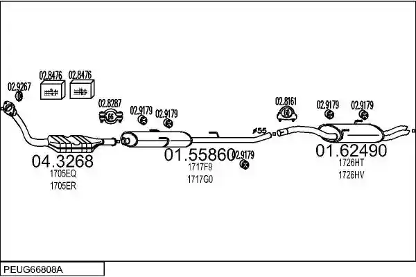MTS PEUG66808A013165