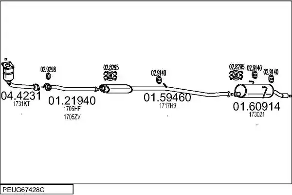 MTS PEUG67428C132647