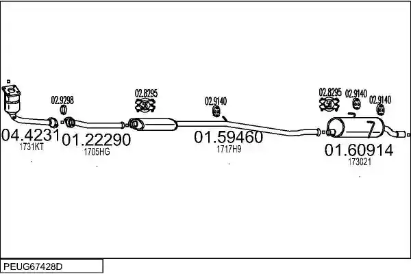 MTS PEUG67428D132647