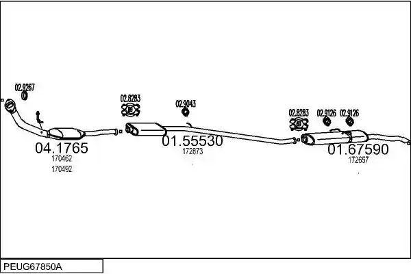 MTS PEUG67850A002378