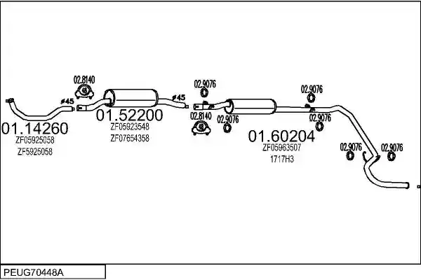 MTS PEUG70448A008228