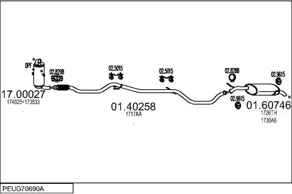 MTS PEUG70690A017986