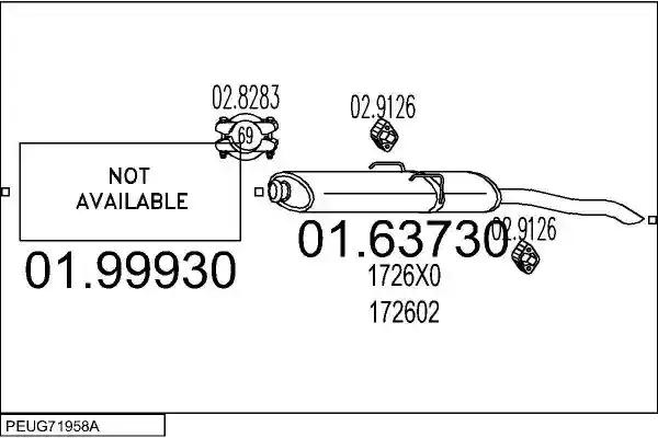 MTS PEUG71958A132736