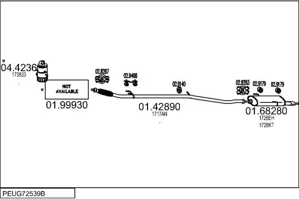 MTS PEUG72539B018106