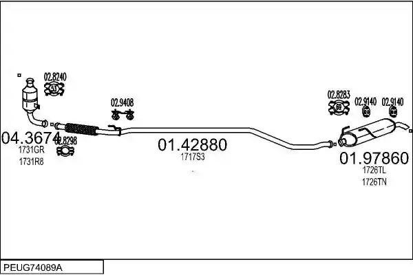 MTS PEUG74089A016270