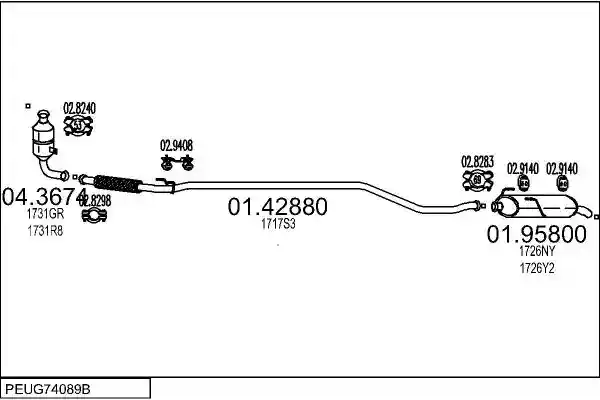 MTS PEUG74089B016270