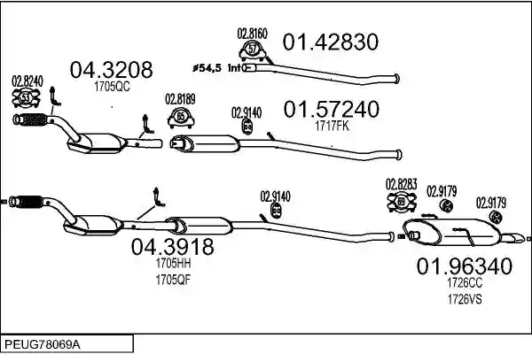 MTS PEUG78069A012102