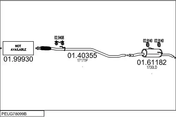 MTS PEUG78099B033839