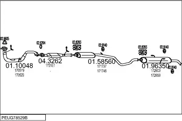 MTS PEUG78529B003743