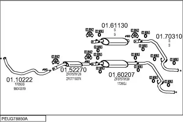 MTS PEUG78850A006795