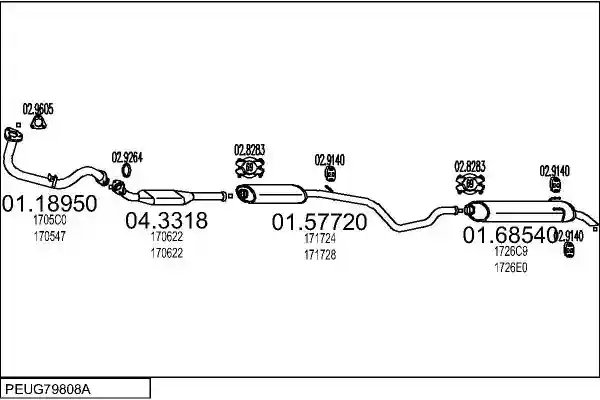 MTS PEUG79808A002480
