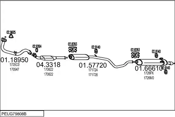 MTS PEUG79808B002480